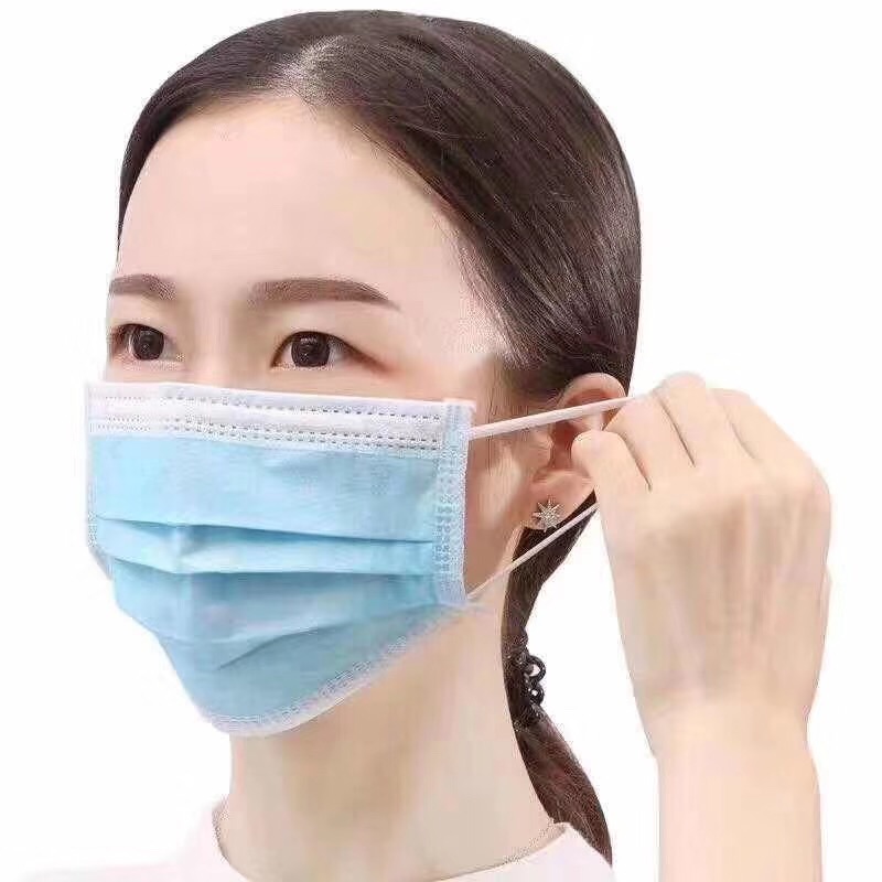Professional White Disposable Medical Face Mask FDA ISO CE Certificated