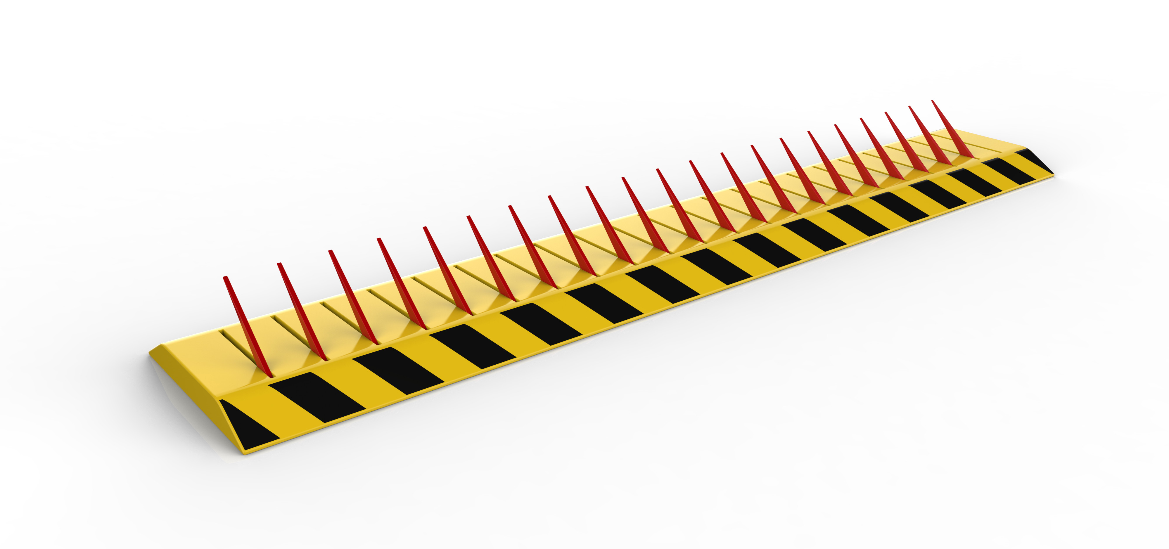 Remote Control Roadblock AC220V Tyre Spike Barrier Traffic Spike Tire Killer