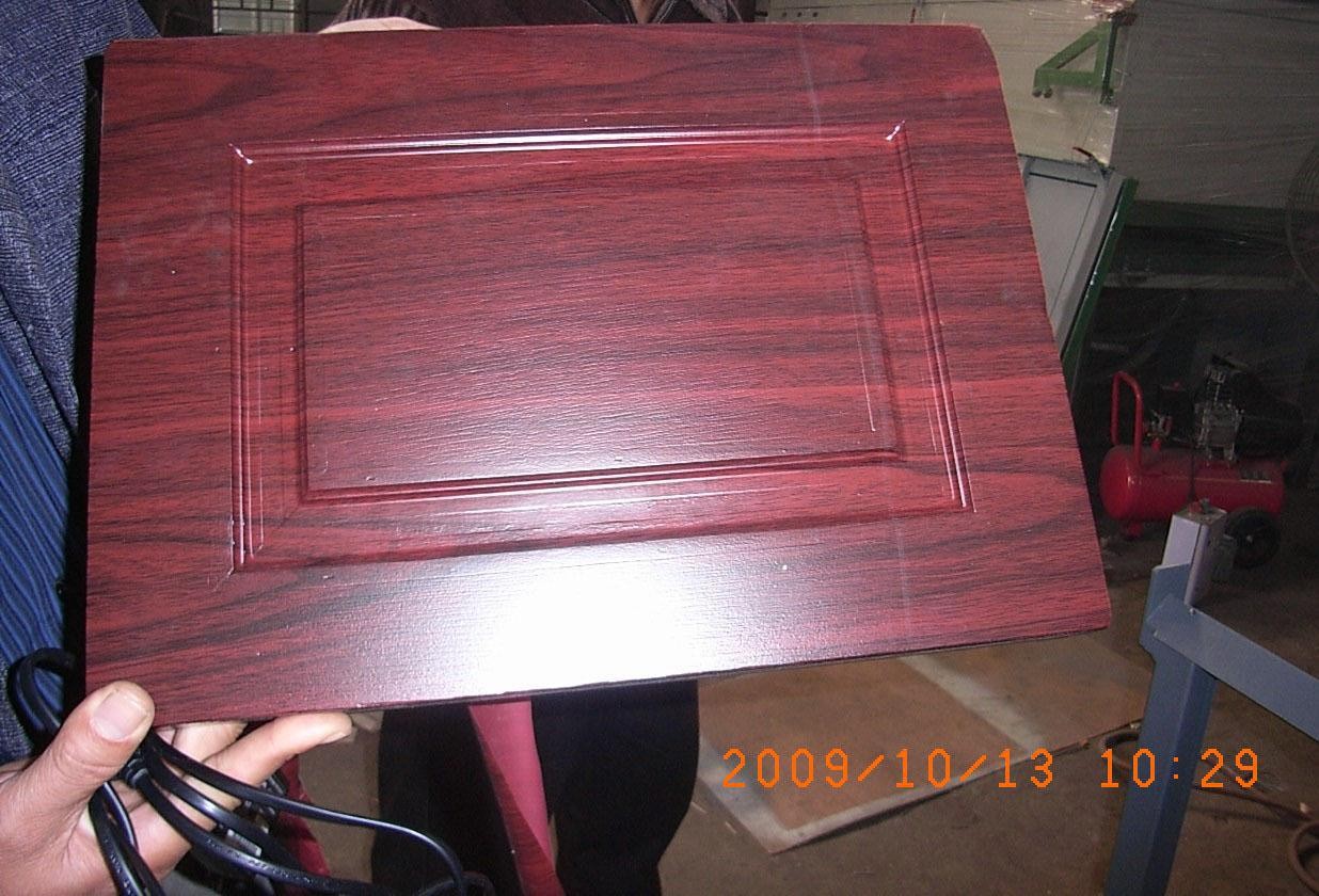 WPC door PVC foil veneer vacuum membrane press machine