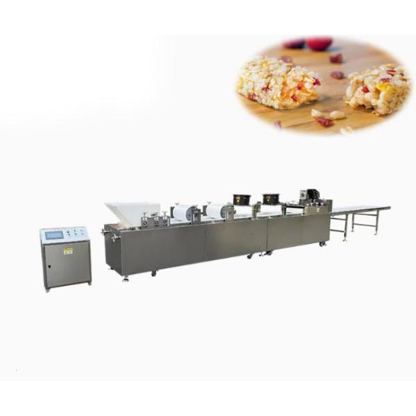 Automatic cereal candy bar making machine / rice puffing machine