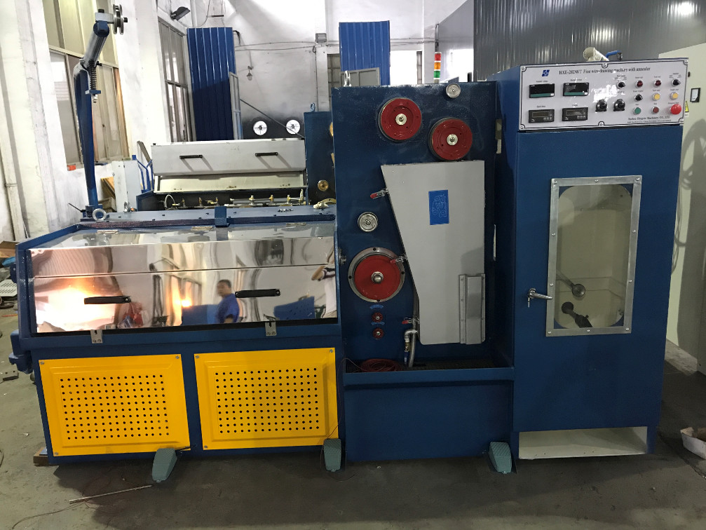 28DWT Customized Wire Drawing Machine High Durability Customize Power Source