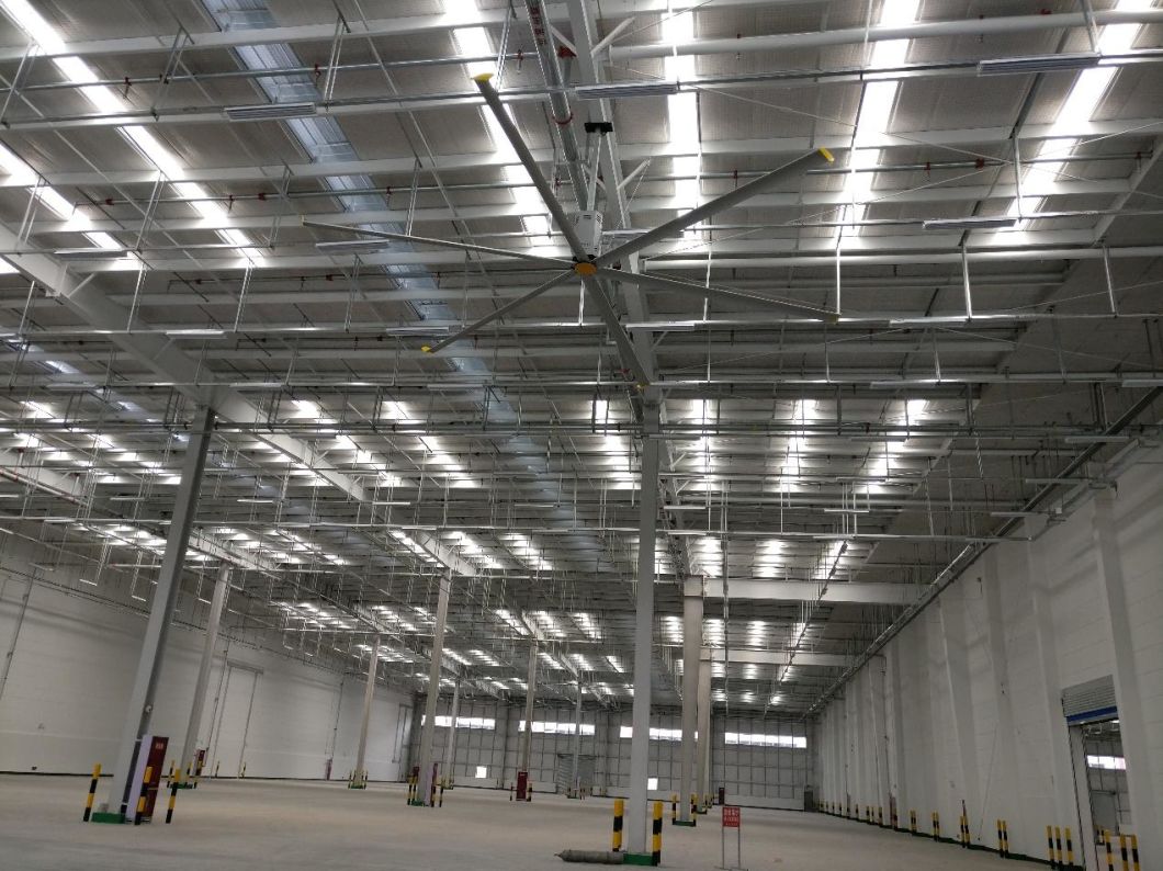 Big Industrial Ventilation Ceiling Fan with Long Life Motor