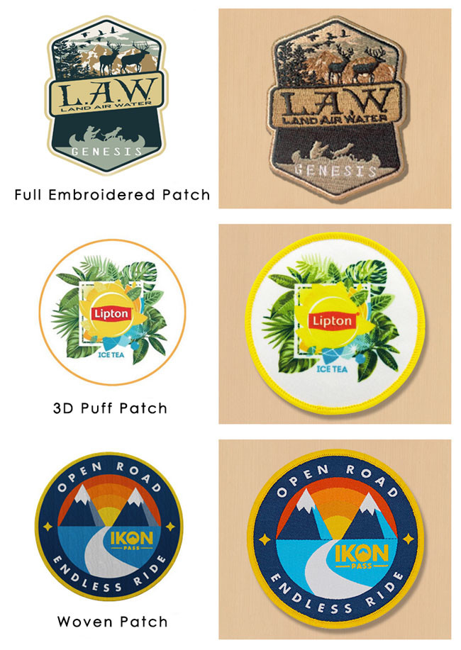 Military PVC Badge Patch Tactical Gear 3D Embroidery For Bags Hats​