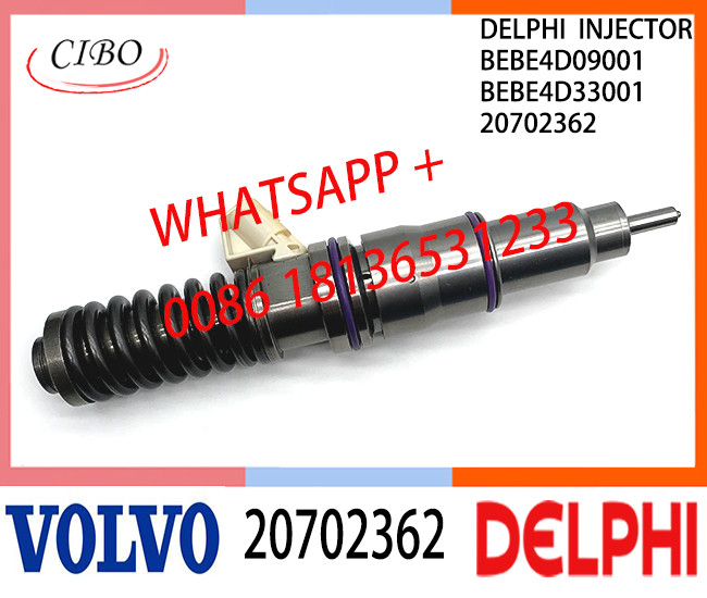 20702362 BEBE4D09001 Common Rail Fuel Diesel Injector 20702362 BEBE4D09001 BEBE4D33001 E3.18 for VOL / TRUCK