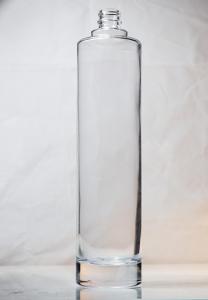 China Megon Sochoo Empty Vodka Bottle Golden Foil Wine Bottle With Glass Stopper wholesale