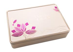 China Rectangle Mooncake Tin Box wholesale