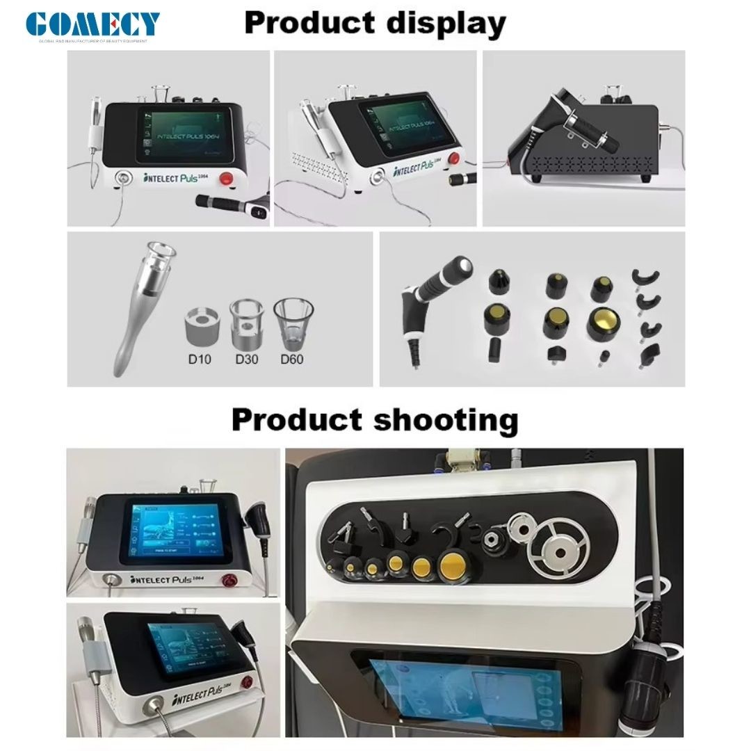 2 In 1 High Intensity Shockwave Therapy Device Physiotherapy 1064Nm Class IV High Power Therapeutic Laser For Pain Management