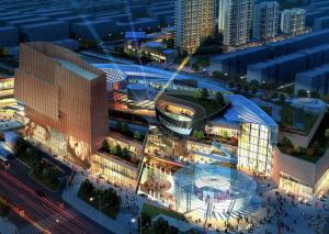 China Fireproof Steel Structure Commercial Steel Frame Building Shopping Mall ISO9001 wholesale