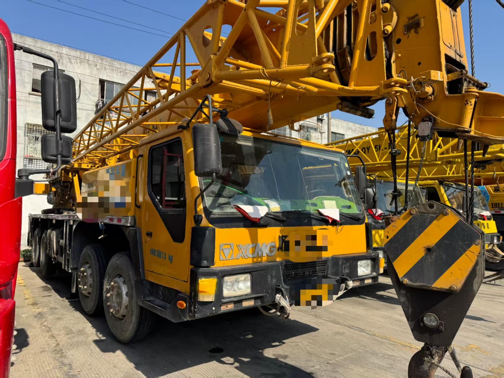 Used XC MG Mobile Truck Crane 35 Tons For Construction Company Inventory Direct Sale