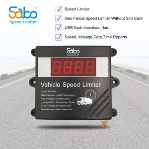 China 2km/h GPS Tracking Electronic 50HZ School Bus Car Forklift Speed Governor wholesale