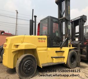 China 16ton Used Hyster High Mast Forklift For Lifting Containers Made In USA wholesale