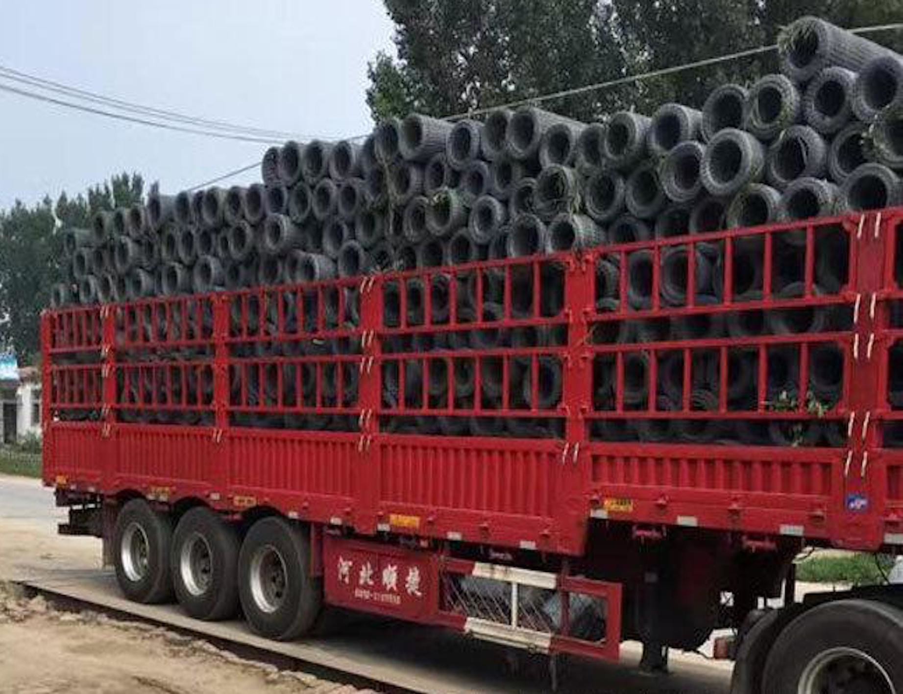 White Steel Crimped Wire Mesh Unidirectional Bending Metal Wire Mesh
