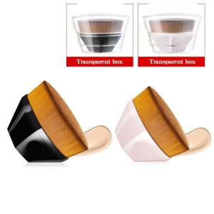 China Kabuki Rhombic Portable Makeup Brush Single Flat BB Cream wholesale