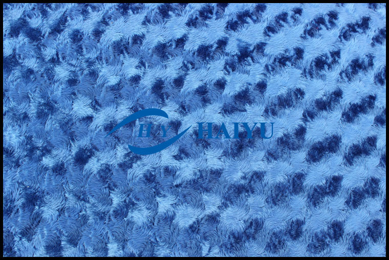 brushed loop velvet fabric for garments