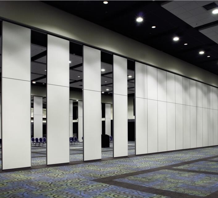 Acoustic Folding Partition Walls for Banquet Hall Decorative / Acoustic Room Dividers Partitions