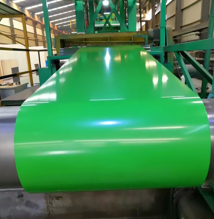 CGCC SPCC Prepainted Color Coated Steel Coil , DX51D Z Prepainted Galvalume Coil TISCO