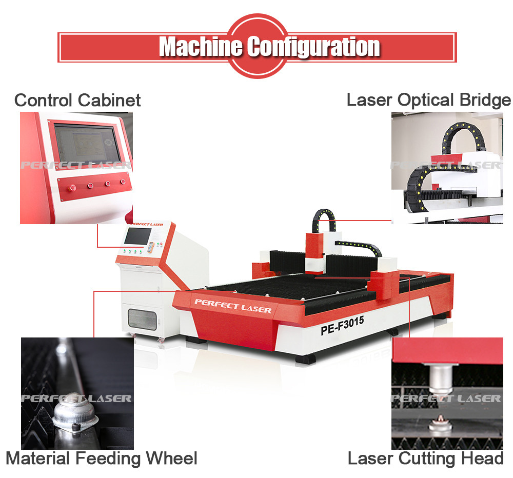 3000*1500mm Multipower High Speed CNC Cutting Machine For Aluminum / Carbon Steel