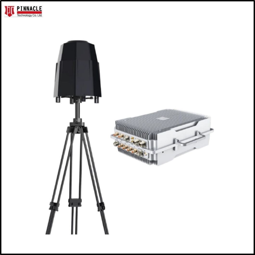 Radar Detection Fixed Uav Drone Defense System Drone Jammer +EQ Camera up to 3km