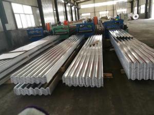 China 0.5mm Thickness Corrugated Galvanised Sheets 1220*2440mm G550 SGCC Roorfing Sheet wholesale