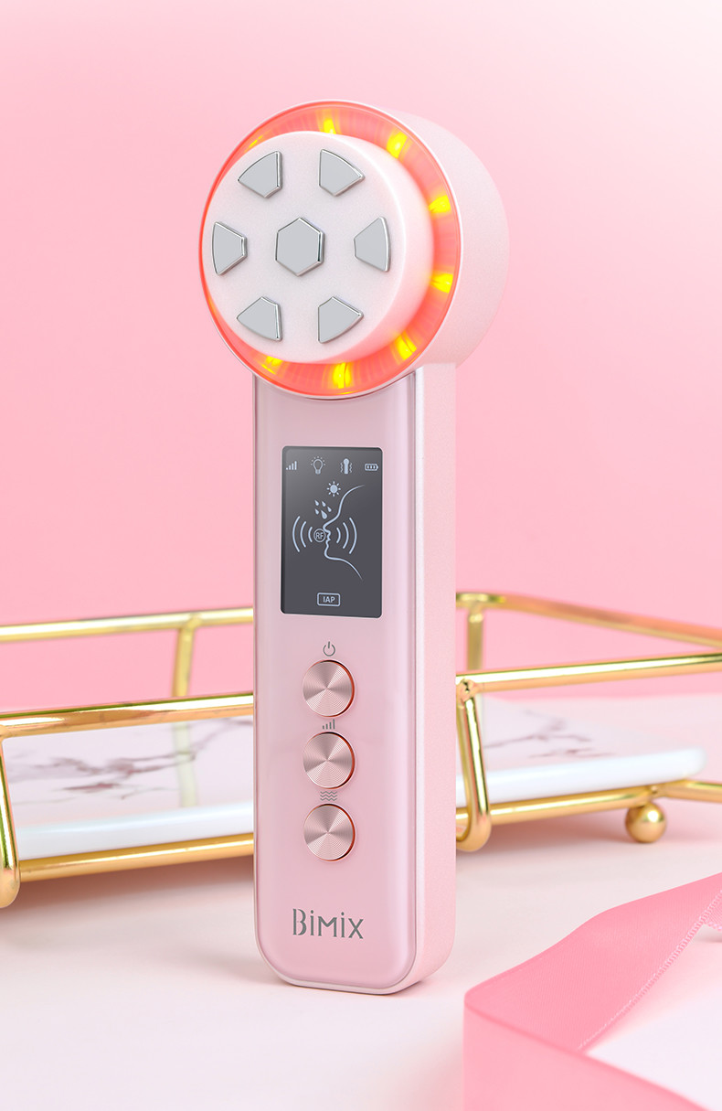 IPX5 Waterproof 1100mAh Red And Blue Light Acne Machine