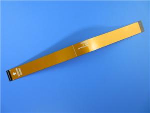 China Yellow Coverlay 1oz Double Sided FPC With Immersion Gold Header wholesale
