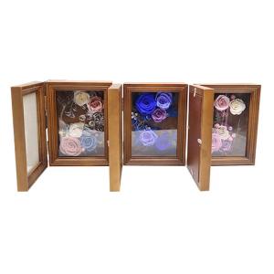 China Everlasting Preserved Rose Gift Box Photo Frame​ For Party / Festival wholesale