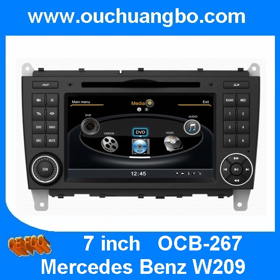Ouchuangbo S100 platform Mercedes Benz W209 multimedia kit head unit radio support WIFI ca