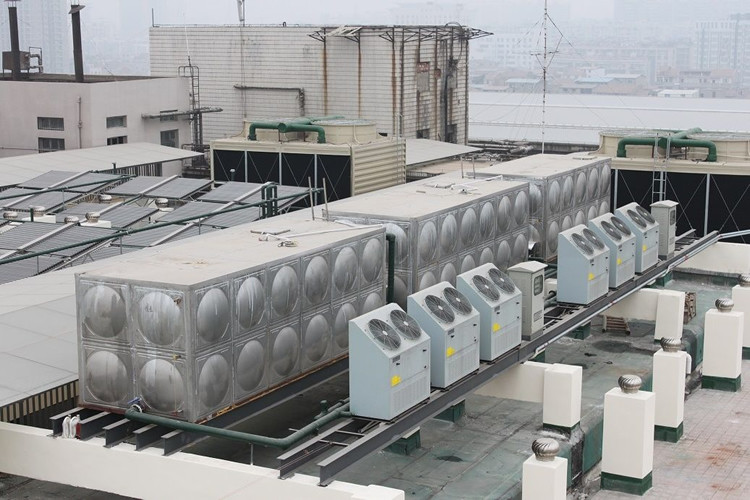 Intelligent Solar Thermal Hybrid Water Heater Non Pressurized Water Tank