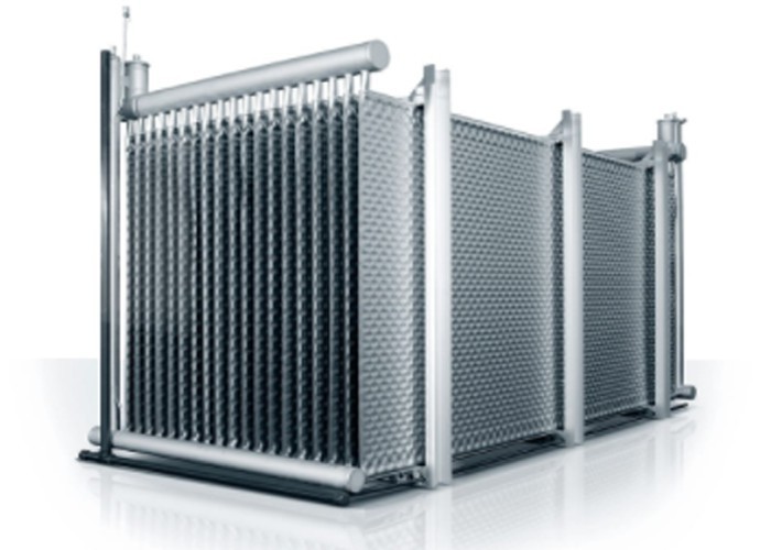 Double Embossed Falling Film Plate Chiller For Seafood