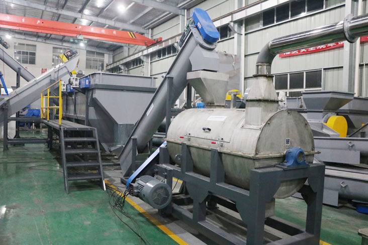 LDPE HDPE Plastic Washing Recycling Machine 2000kg/H PET Bottle Washing Line