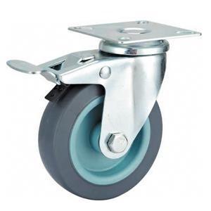 China 02-Grey PVC/Rubber caster wholesale