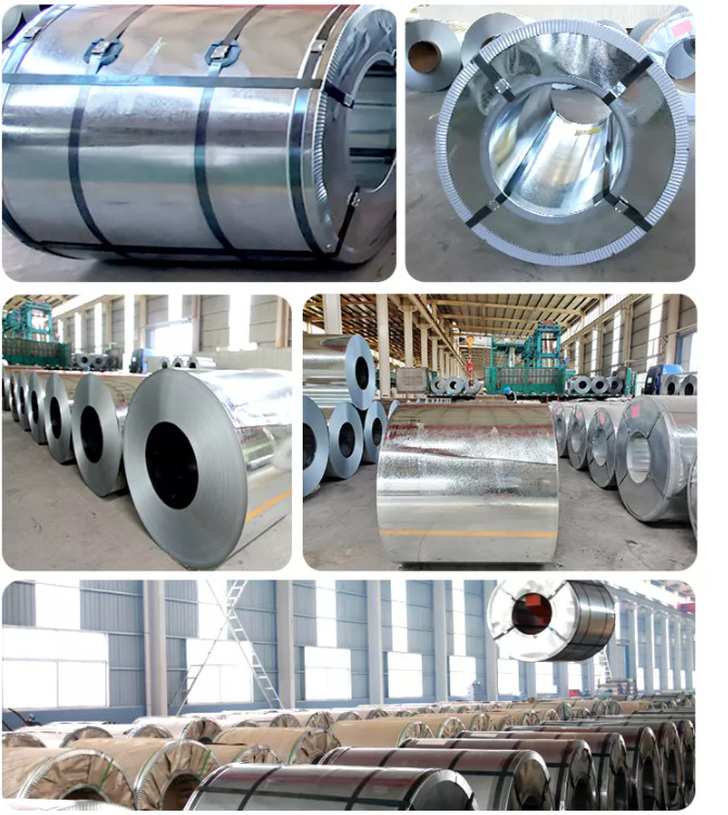 Zero Spangle Hot Dip Galvanized Coils 0.12mm-2.0m Metal Z80 Gi Sheet Coil