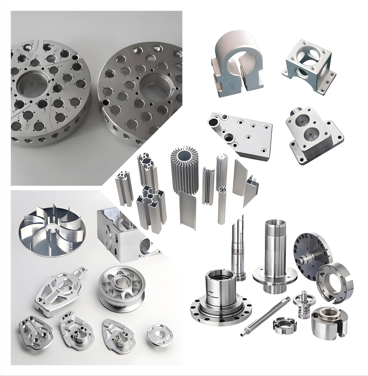 ISO 9001 Certified CNC Aluminum Brackets Custom Sizes 10-200mm For Solar Energy