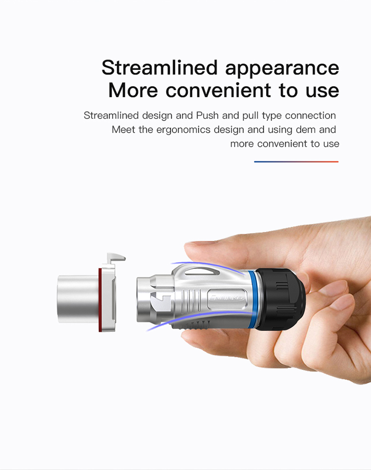 Factory Price M24 Metal Data Connector IP68 Waterproof USB 3.0 Connector