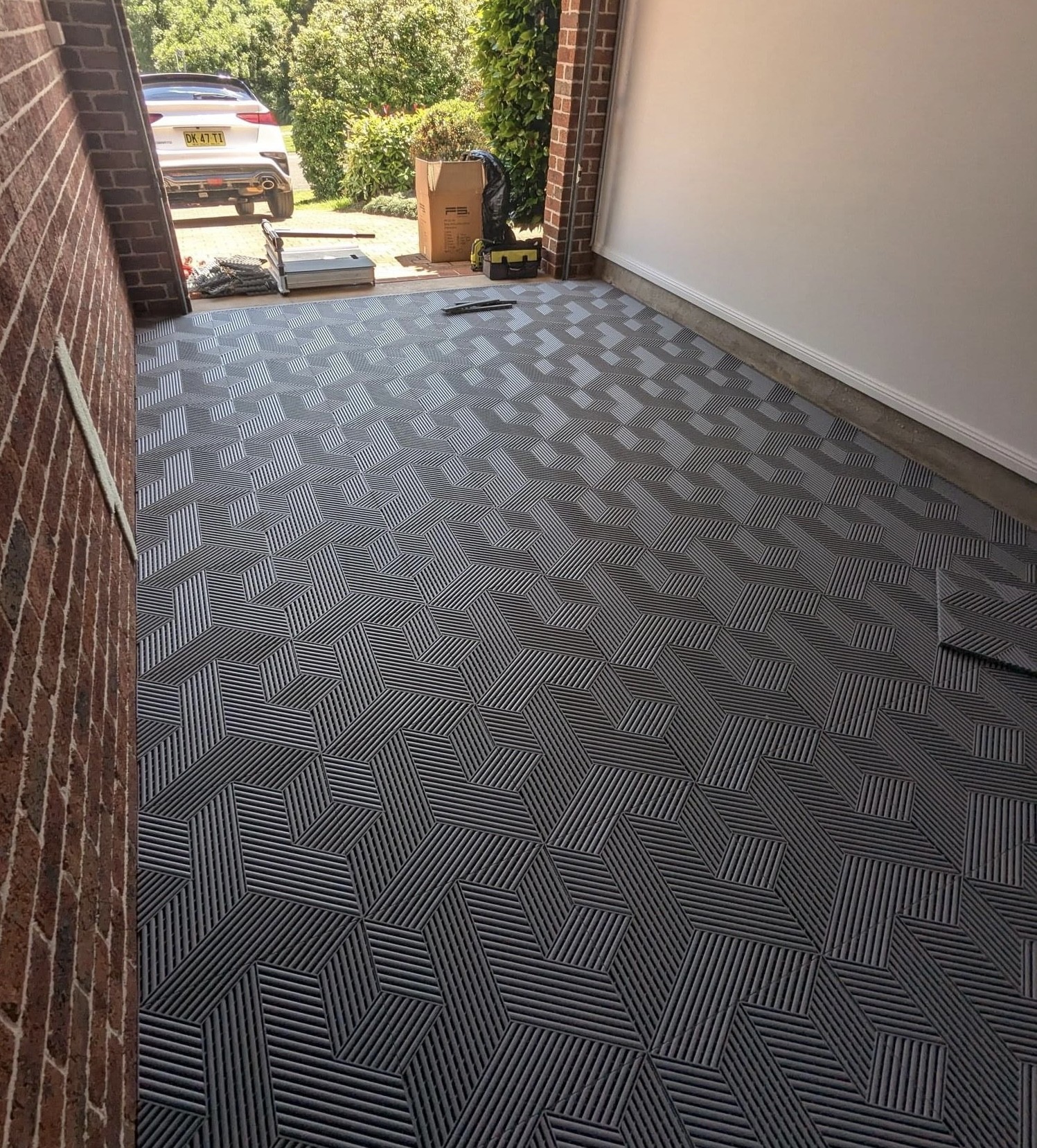 OEM ODM Interlocking Garage Floor Tiles Garagetrac Floor Tiles