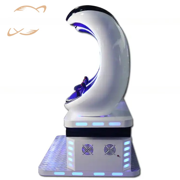 Dreamland good price vr arcade game machine 9d simulator double seats vr egg cinema 9d vr chair for sale