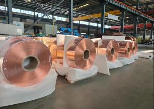 China Ultra Wide Thin Narrow Copper Strip 2mm-1310mm Industrial Grade wholesale