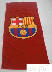 China Colorful Suede Microfiber Swimming Towel , Quick Dry Logo Printed Microfiber Towel wholesale