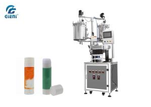 China Semi - Automatic Cosmetic Lip Balm Filling Machine With 12 Nozzles wholesale