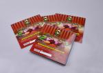 Full color waterproof glossy lamination adhesive paper label sticker for jerk