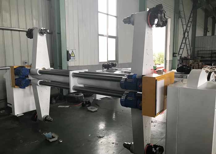 Electrical Corrugated Board Production Line , Shaft Less Rolling Mill Stands