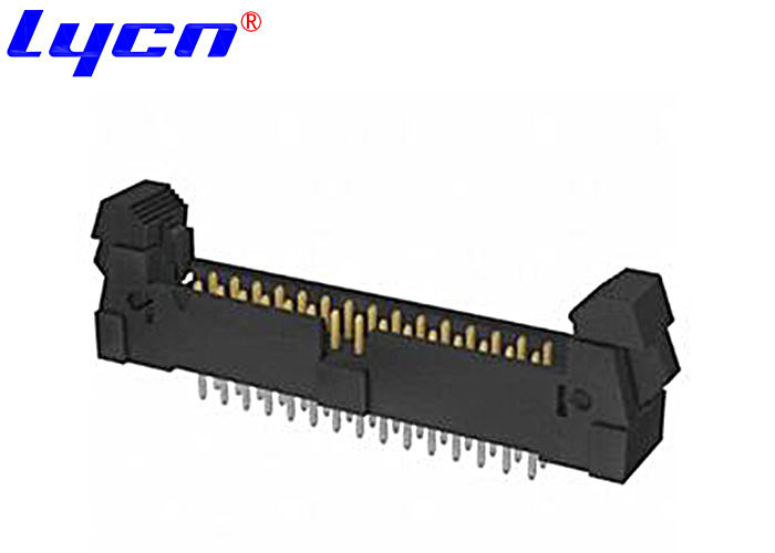 DIP 180 Degree Ejector Header 1.27mm Spacing Plastic Horn Pin Connector