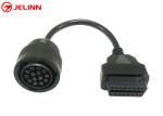 CAT 14 Pin to OBD 2 OBD2 16 Pin Diagnostic Cable for Caterpillar