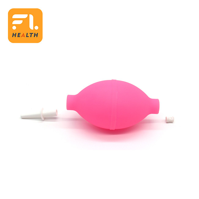 Durable Black Rubber Bulb Air Pump Good Elasticity Strong Suction Light Weight