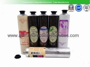China Light Weight Aluminum Ointment Tubes , Beauty Product Metal Squeeze Tubes For Cosmetics wholesale