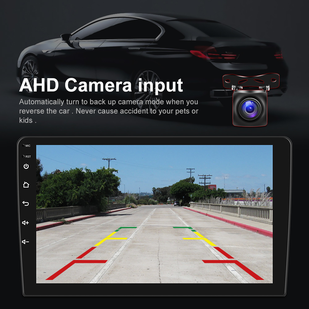 Backup Camera Universal Double Din 2 32GB Car Radio 7 9 10 Inch Android MP5 Player