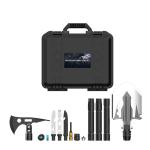 CE Military Survival Gear Kits Aluminum Alloy Handle Axe Tactical Shovel Head