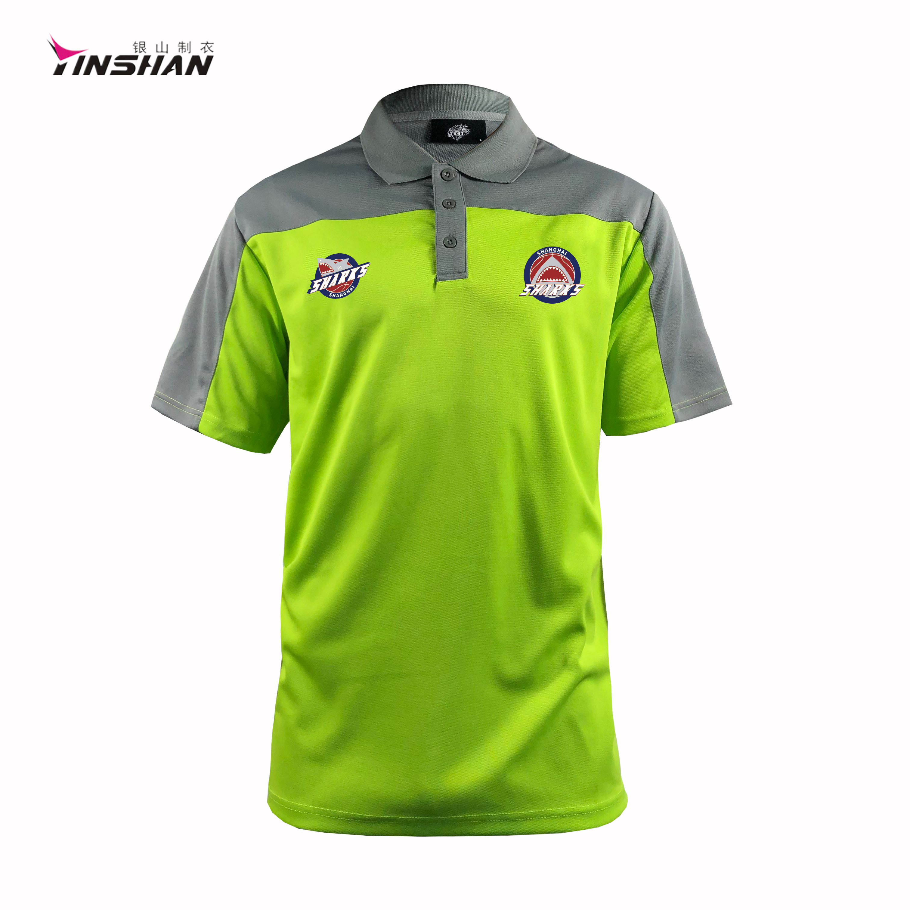 7 Days Sample Order Lead Time Not Support Personalised Design Cricket Polo Shirt