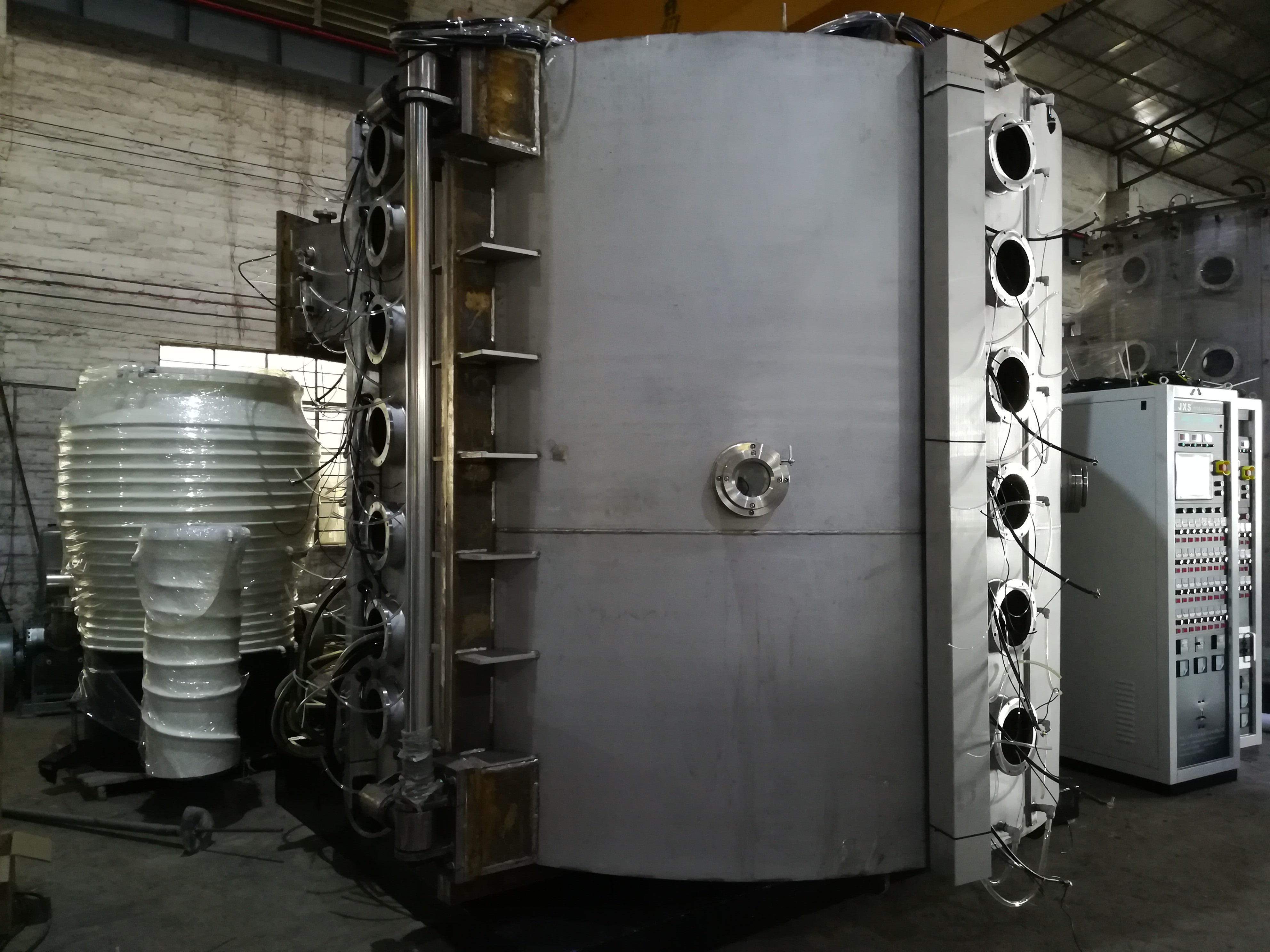 Stainless Steel Sheet Panel Plate PVD Plant For Gold Rose Gold Black Color