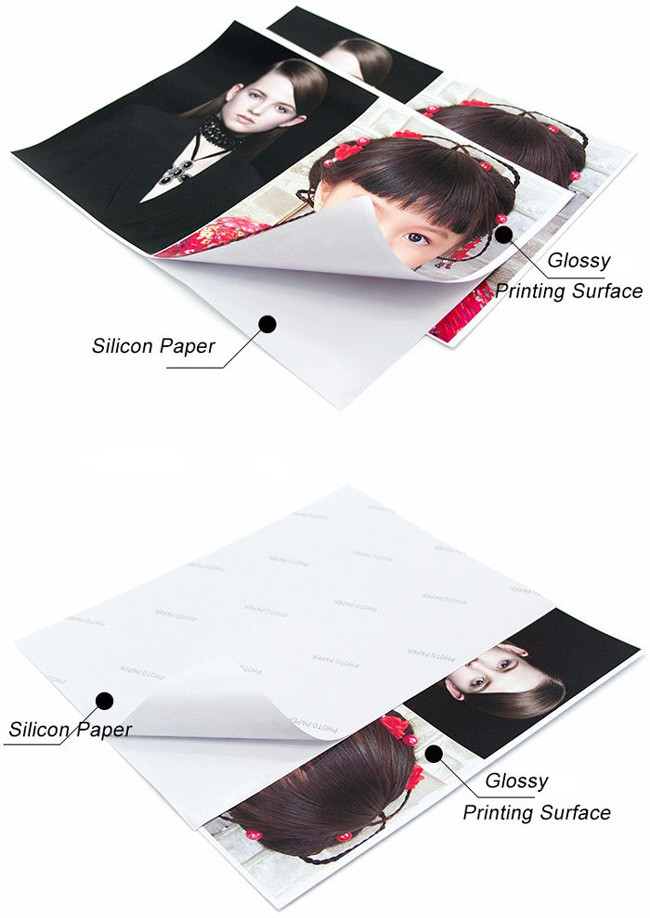 Back Glue Self Adhesive Sticker Paper